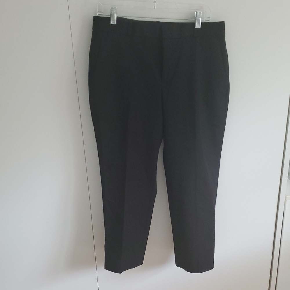 Banana Republic Black Dress Pants Tailored Cropped